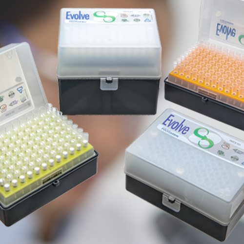 Evolve Pipette Tips made with Circular Resin