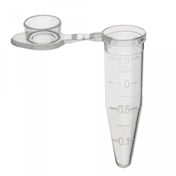 1.5 mL MetalFree&reg;  Microcentrifuge Tubes, Clear, in Resealable Bag