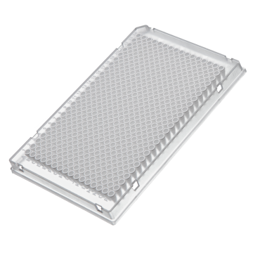 PurePlus&reg; 25 &#181;L Solid Frame 384 Well qCR Plates with Full Skirt