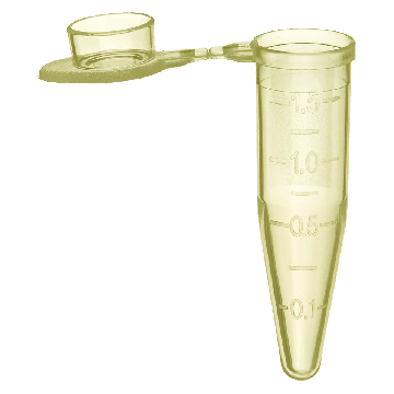 1.5mL SuperSpin&reg;  Microcentrifuge Tubes, Yellow, in Resealable Bag