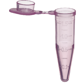 1.5 mL SuperSpin&reg; Microcentrifuge Tubes, Purple, in Resealable Bag