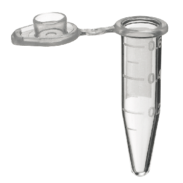 0.5 mL SuperSlik&reg; Low Retention Microcentrifuge Tubes with Attached Caps,  in Resealable Bag
