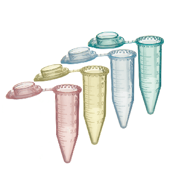 5.0 mL SuperClear&reg; Snap Cap Centrifuge Tubes, Assorted Colors, in Resealable Bag