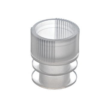 Plug Style Caps for 12x75 mm Culture Tubes, Natural Color, in Bags