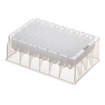 PurePlus&reg; 1.2 mL 96 Deep Well Plates with Square Wells and Registration Notch